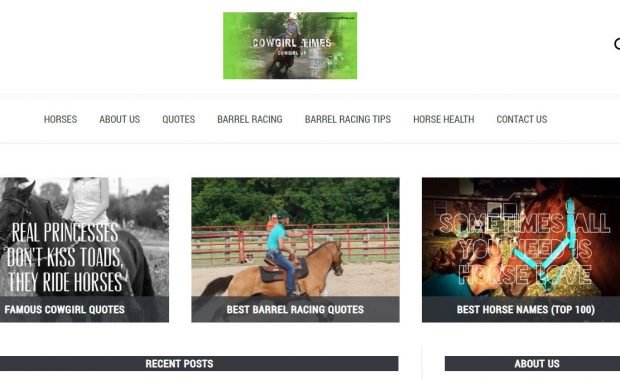 Barrel Racing Website